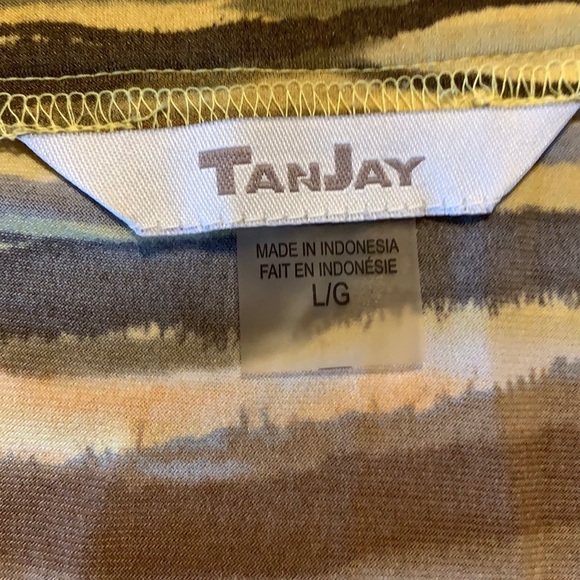 TanJay Striped Blouse - Picture 4 of 4